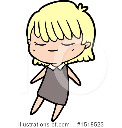 Royalty-Free (RF) Girl Clipart Illustration by lineartestpilot - Stock Sample #1518523