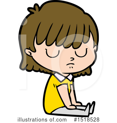 Royalty-Free (RF) Girl Clipart Illustration by lineartestpilot - Stock Sample #1518528