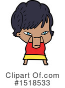 Girl Clipart #1518533 by lineartestpilot