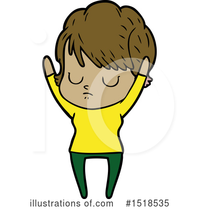 Royalty-Free (RF) Girl Clipart Illustration by lineartestpilot - Stock Sample #1518535