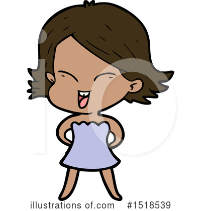 Royalty-Free (RF) Girl Clipart Illustration by lineartestpilot - Stock Sample #1518539