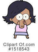 Girl Clipart #1518543 by lineartestpilot