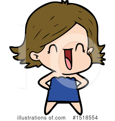 Royalty-Free (RF) Girl Clipart Illustration by lineartestpilot - Stock Sample #1518554