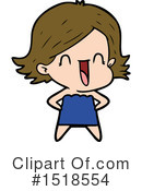 Girl Clipart #1518554 by lineartestpilot