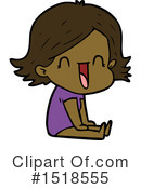 Girl Clipart #1518555 by lineartestpilot