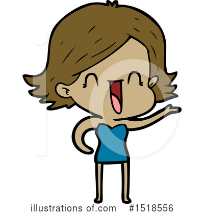 Royalty-Free (RF) Girl Clipart Illustration by lineartestpilot - Stock Sample #1518556
