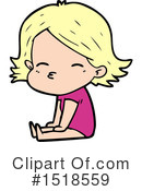 Girl Clipart #1518559 by lineartestpilot