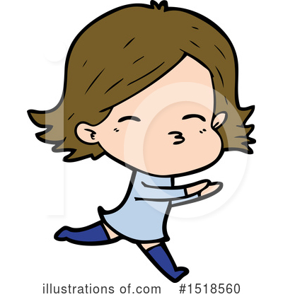 Royalty-Free (RF) Girl Clipart Illustration by lineartestpilot - Stock Sample #1518560