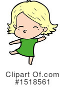 Girl Clipart #1518561 by lineartestpilot