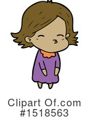 Girl Clipart #1518563 by lineartestpilot