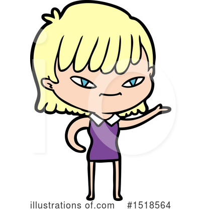 Royalty-Free (RF) Girl Clipart Illustration by lineartestpilot - Stock Sample #1518564