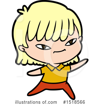 Royalty-Free (RF) Girl Clipart Illustration by lineartestpilot - Stock Sample #1518566