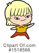 Girl Clipart #1518566 by lineartestpilot