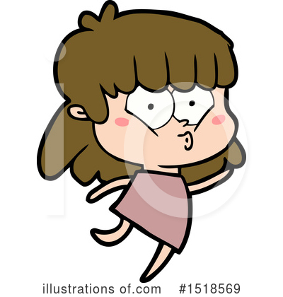 Royalty-Free (RF) Girl Clipart Illustration by lineartestpilot - Stock Sample #1518569
