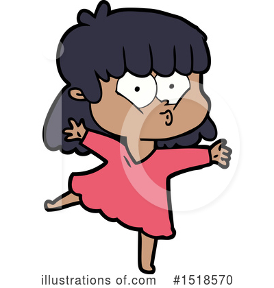 Royalty-Free (RF) Girl Clipart Illustration by lineartestpilot - Stock Sample #1518570