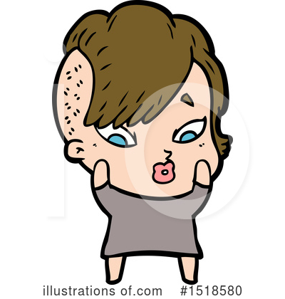 Royalty-Free (RF) Girl Clipart Illustration by lineartestpilot - Stock Sample #1518580
