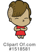 Girl Clipart #1518581 by lineartestpilot