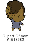 Girl Clipart #1518582 by lineartestpilot