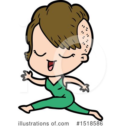 Royalty-Free (RF) Girl Clipart Illustration by lineartestpilot - Stock Sample #1518586