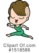 Girl Clipart #1518586 by lineartestpilot