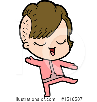 Royalty-Free (RF) Girl Clipart Illustration by lineartestpilot - Stock Sample #1518587