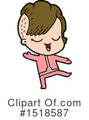 Girl Clipart #1518587 by lineartestpilot