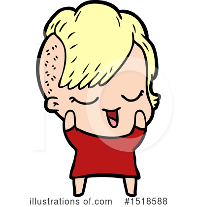 Royalty-Free (RF) Girl Clipart Illustration by lineartestpilot - Stock Sample #1518588