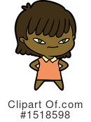 Girl Clipart #1518598 by lineartestpilot