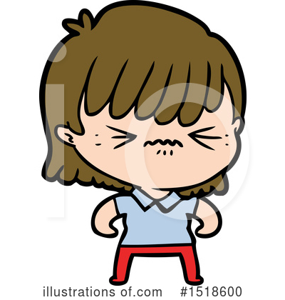 Royalty-Free (RF) Girl Clipart Illustration by lineartestpilot - Stock Sample #1518600