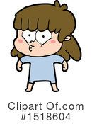 Girl Clipart #1518604 by lineartestpilot