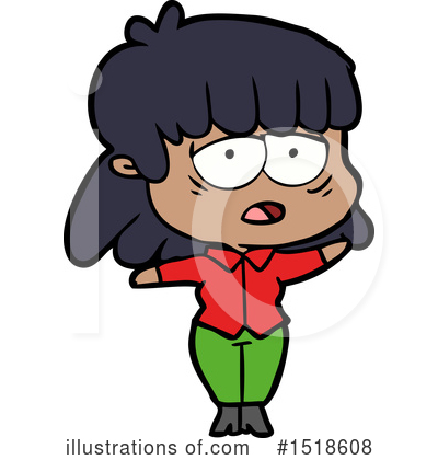 Royalty-Free (RF) Girl Clipart Illustration by lineartestpilot - Stock Sample #1518608