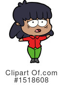 Girl Clipart #1518608 by lineartestpilot