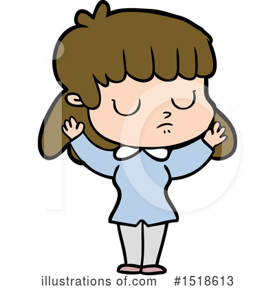 Royalty-Free (RF) Girl Clipart Illustration by lineartestpilot - Stock Sample #1518613