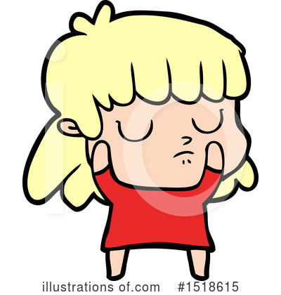 Royalty-Free (RF) Girl Clipart Illustration by lineartestpilot - Stock Sample #1518615