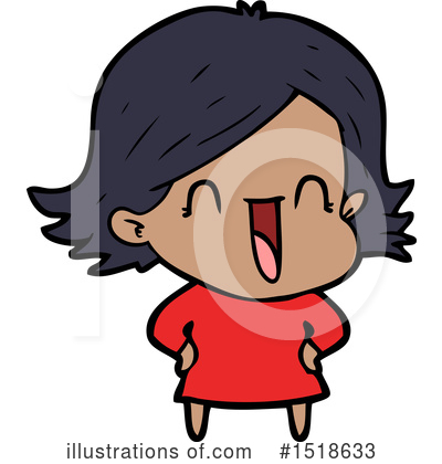 Royalty-Free (RF) Girl Clipart Illustration by lineartestpilot - Stock Sample #1518633