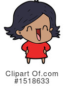 Girl Clipart #1518633 by lineartestpilot