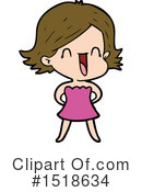 Girl Clipart #1518634 by lineartestpilot