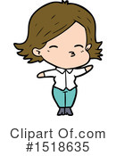 Girl Clipart #1518635 by lineartestpilot