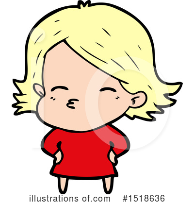 Royalty-Free (RF) Girl Clipart Illustration by lineartestpilot - Stock Sample #1518636