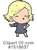 Girl Clipart #1518637 by lineartestpilot