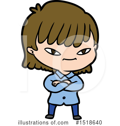 Royalty-Free (RF) Girl Clipart Illustration by lineartestpilot - Stock Sample #1518640