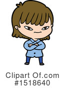Girl Clipart #1518640 by lineartestpilot