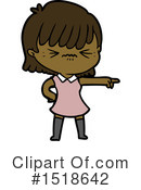 Girl Clipart #1518642 by lineartestpilot