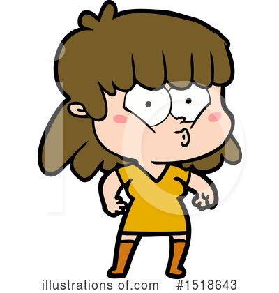 Royalty-Free (RF) Girl Clipart Illustration by lineartestpilot - Stock Sample #1518643