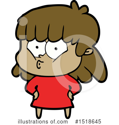 Royalty-Free (RF) Girl Clipart Illustration by lineartestpilot - Stock Sample #1518645