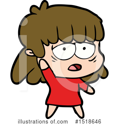 Royalty-Free (RF) Girl Clipart Illustration by lineartestpilot - Stock Sample #1518646