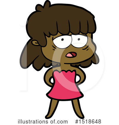 Royalty-Free (RF) Girl Clipart Illustration by lineartestpilot - Stock Sample #1518648
