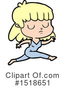Girl Clipart #1518651 by lineartestpilot