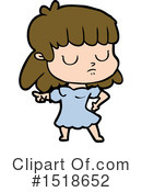 Girl Clipart #1518652 by lineartestpilot