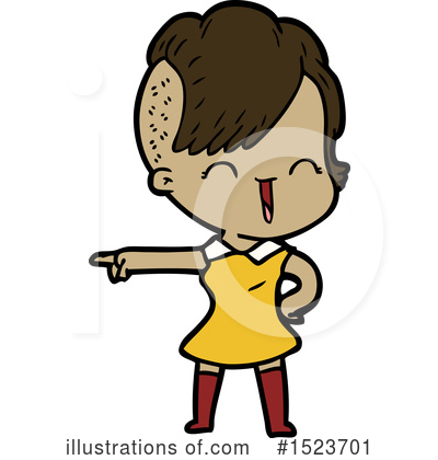 Royalty-Free (RF) Girl Clipart Illustration by lineartestpilot - Stock Sample #1523701